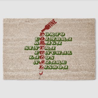 Portugal Wine Coir Mat