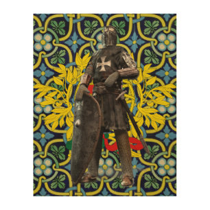 Portugal wood wall art