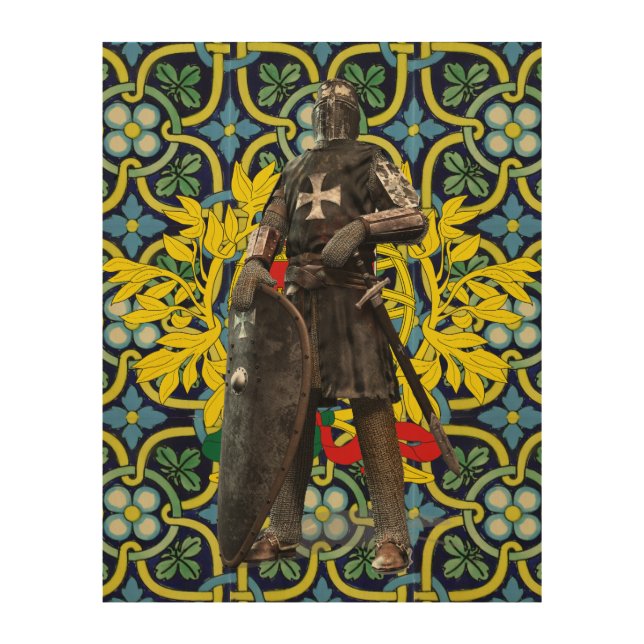 Portugal  wood wall art (Front)