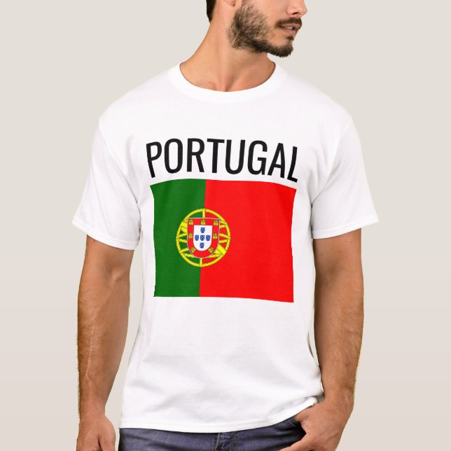 Portugal // World Country National Flag T-Shirt (Front)