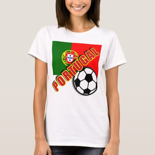 PORTUGAL World Soccer Fan Tshirts