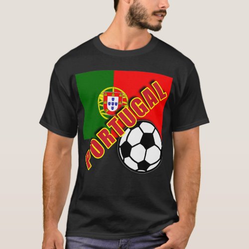 PORTUGAL World Soccer Fan Tshirts