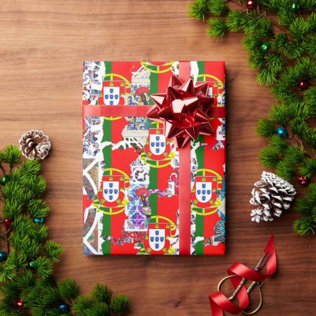 Portugal Wrapping Paper (Holiday Gift)