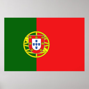 Portugese Flag Poster