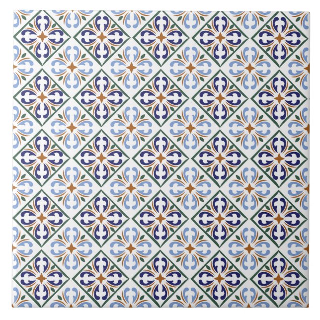 Portugese Tiles Pattern (Front)