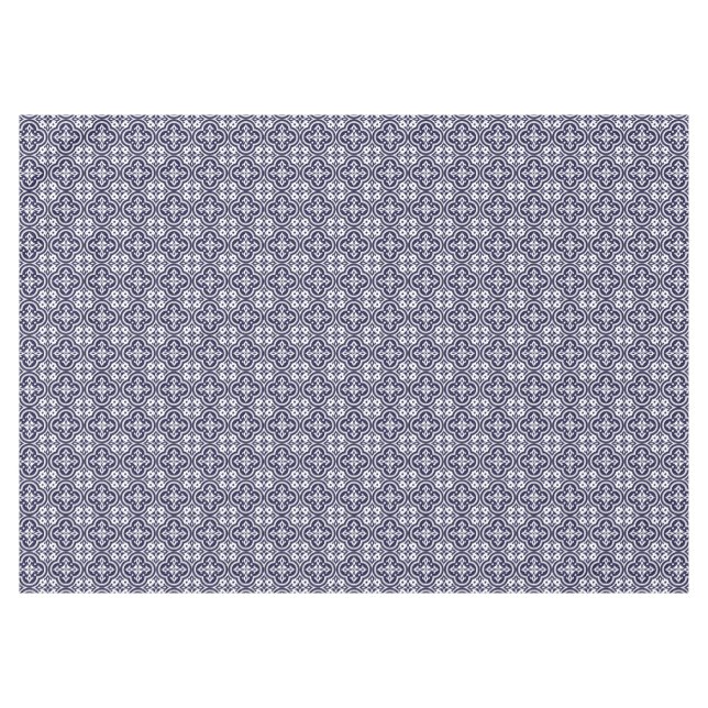 Portugese Tiles Pattern Tablecloth (Front (Horizontal))