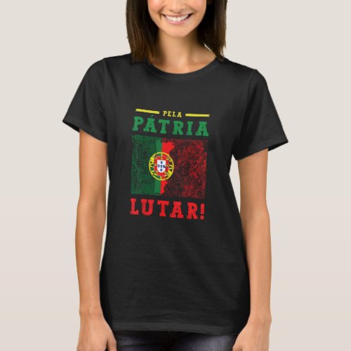 Portugus Portugal Flag Portugal Soccer Portuguese T_Shirt
