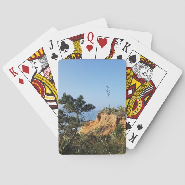 Portuguese Algarve Coast Poker Cards (Back)