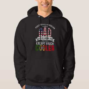 Portuguese American Dad Fathers Day Papa Portugal Hoodie