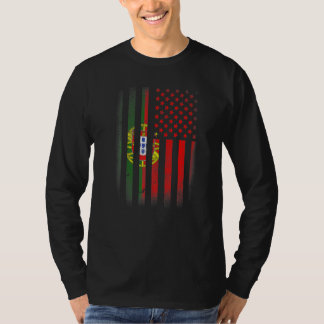 Portuguese American Flag Portugal Usa T-Shirt