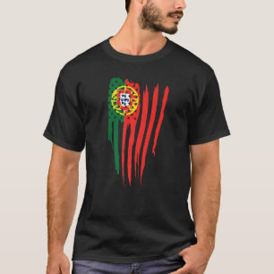 Portuguese American Flag USA Portugal Flag T-Shirt