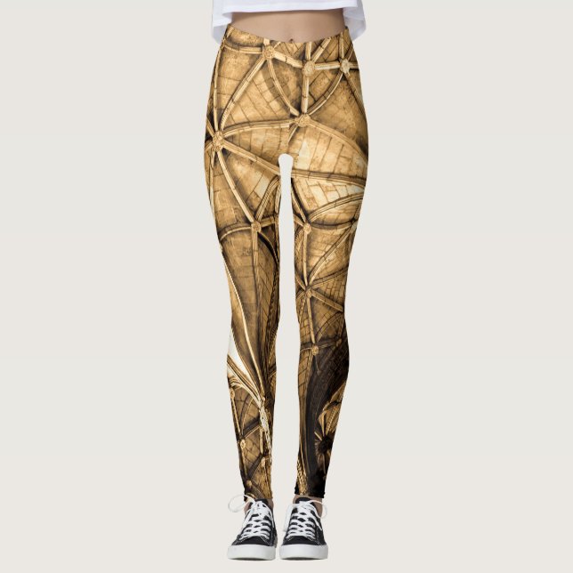 Portuguese Architecture  Leggings (Front)