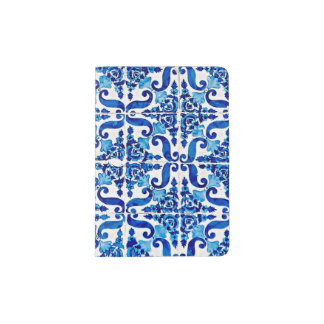 Portuguese Azulejo Passport Holder