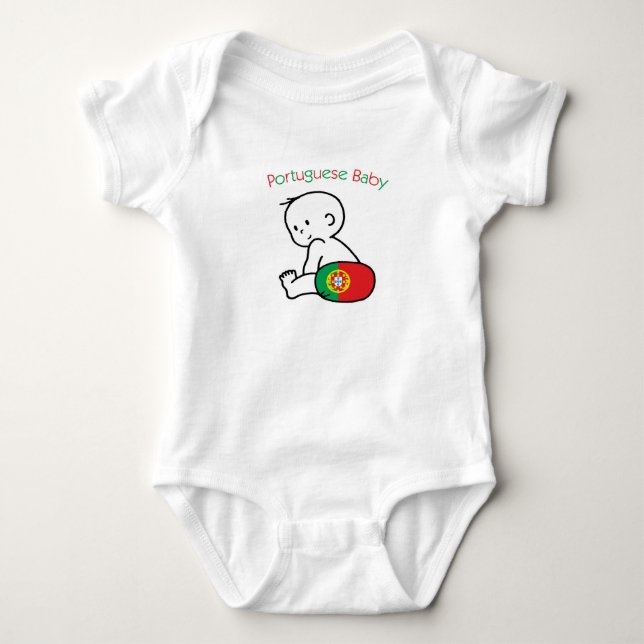 Portuguese Baby Bodysuit (Front)