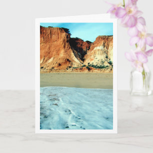 Portuguese Beach Landscape Card