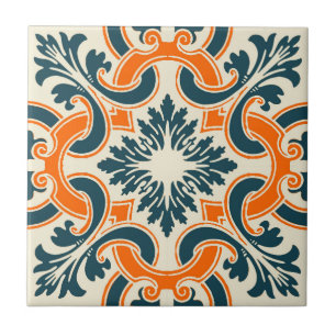 Portuguese blue tile