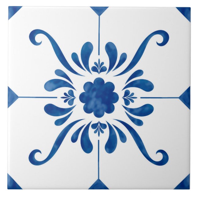 Portuguese blue tile (Front)