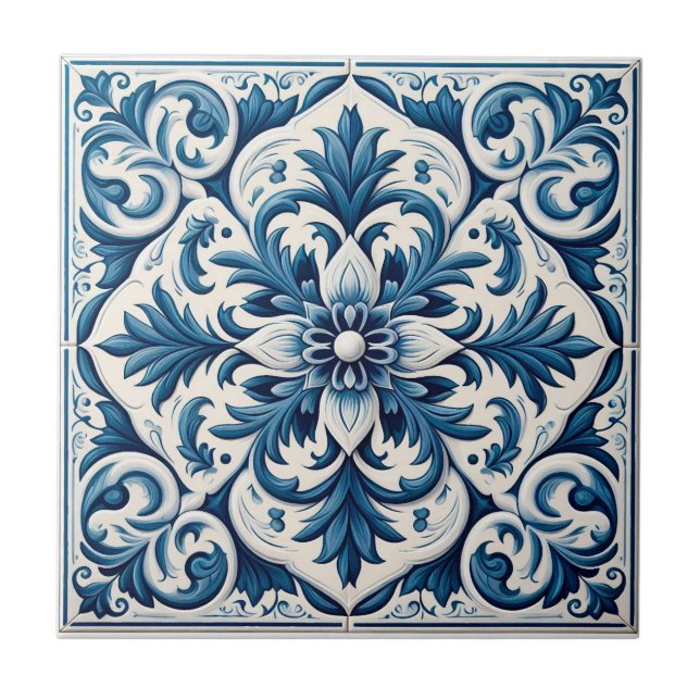 Portuguese blue tile (Front)