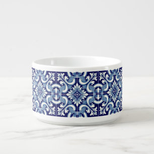 Portuguese blue tile bowl