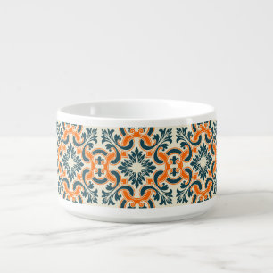 Portuguese blue tile bowl