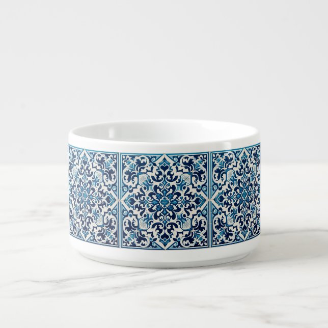 Portuguese blue tile bowl (Center)