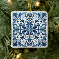 Portuguese blue tile