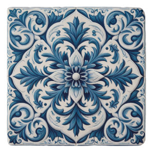Portuguese blue tile trivet