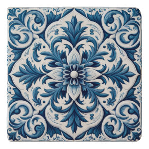 Portuguese blue tile trivet