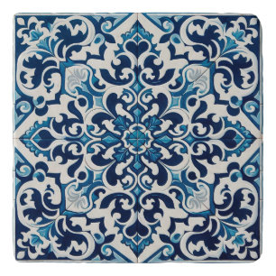 Portuguese blue tile trivet