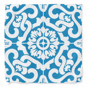 Portuguese blue tiles 1 bandana