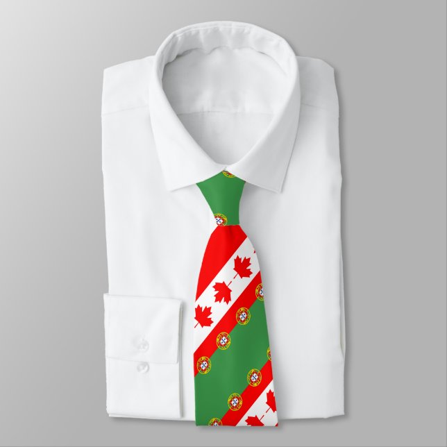 Portuguese Canadian Neck Tie (Tied)