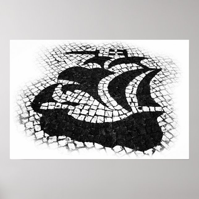 Portuguese caravel poster (Front)