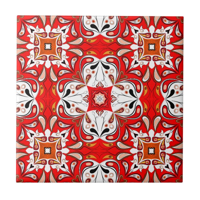 Portuguese Ceramic Tile Pattern (Front)