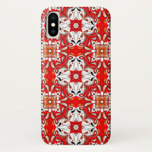 Portuguese Ceramic Tile Pattern iPhone X Case