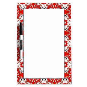 Portuguese Ceramic Tile Pattern Dry Erase Board