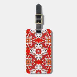 Portuguese Ceramic Tile Pattern Luggage Tag