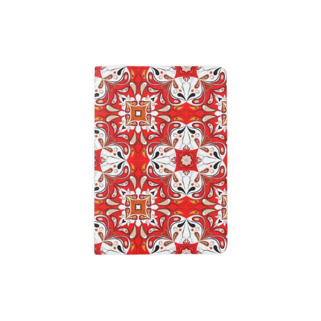 Portuguese Ceramic Tile Pattern Passport Holder (Front)