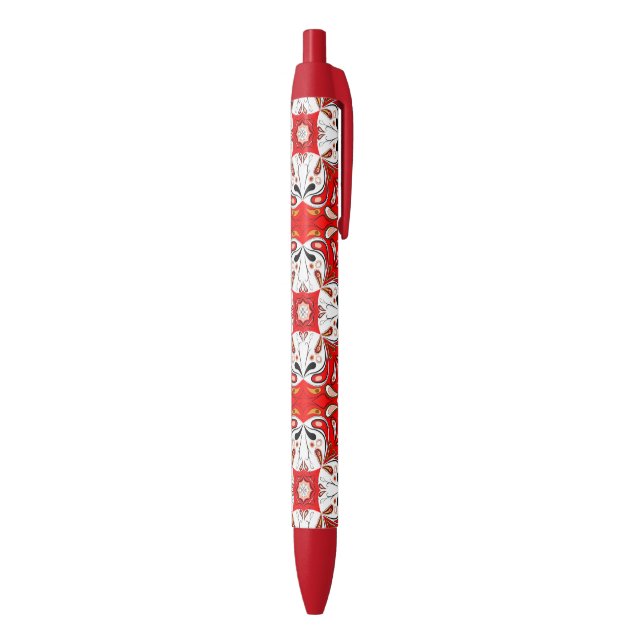 Portuguese Ceramic Tile Pattern Pen (Bottom (Vertical))