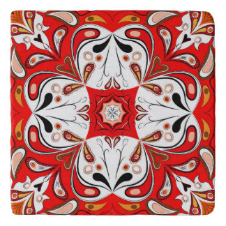Portuguese Ceramic Tile Pattern Trivet