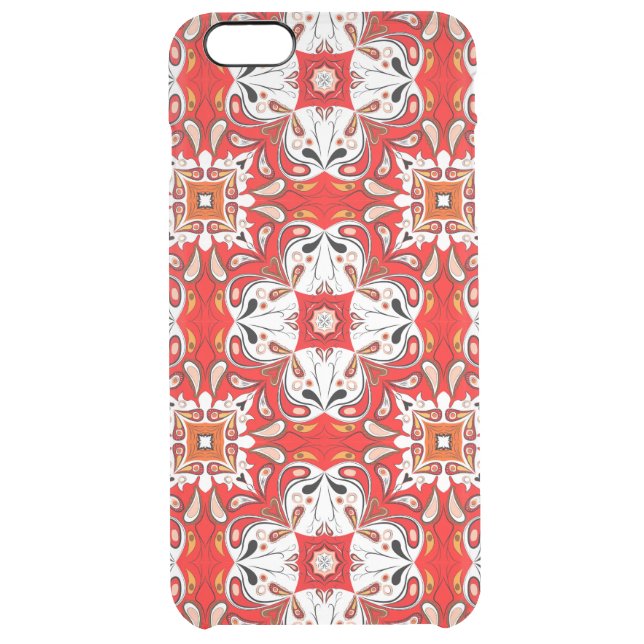 Portuguese Ceramic Tile Pattern Uncommon iPhone Case (Back)