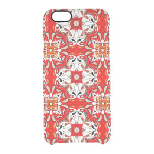 Portuguese Ceramic Tile Pattern Clear iPhone 6/6S Case