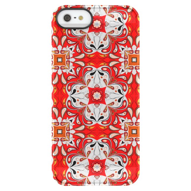 Portuguese Ceramic Tile Pattern Uncommon iPhone Case (Back)
