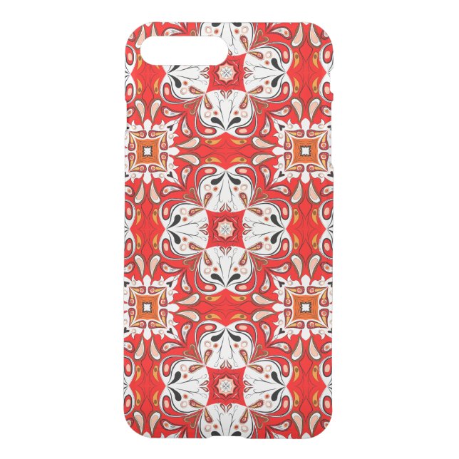Portuguese Ceramic Tile Pattern Uncommon iPhone Case (Back)
