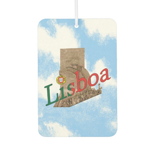 Portuguese Charm Air Freshener (Front)