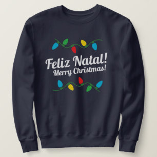 Portuguese Christmas Sweater Feliz Natal