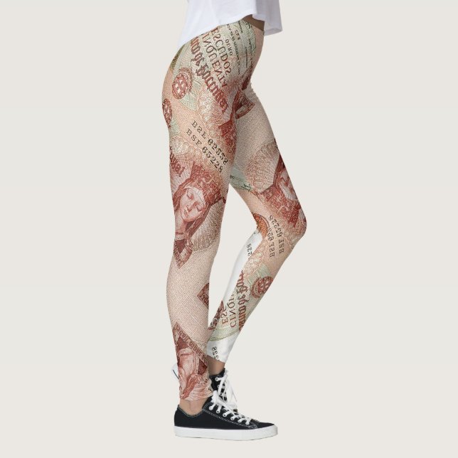 Portuguese culture designs leggings (Right)