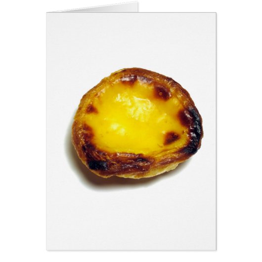 Portuguese custard tart cards (Front)