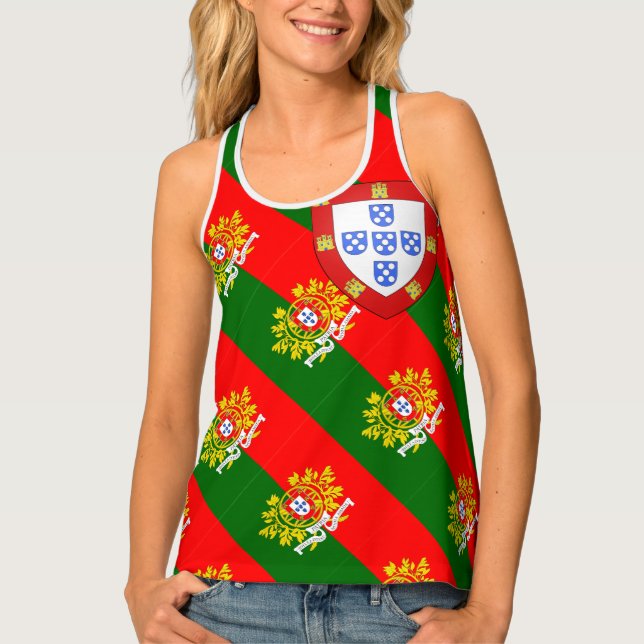 Portuguese designers  tank top (Front)