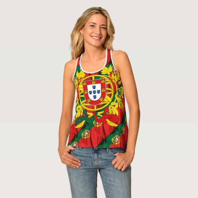 Portuguese designers  tank top (Front Full)