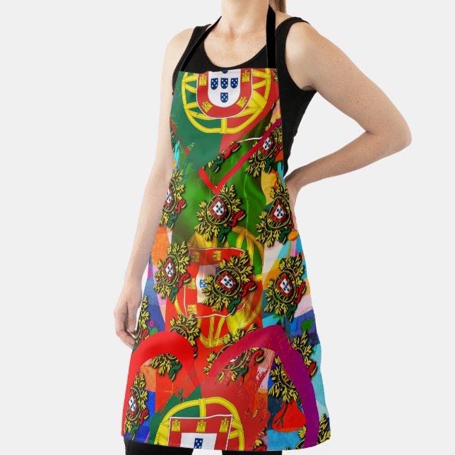 Portuguese designs All-Over Print Apron (Insitu)